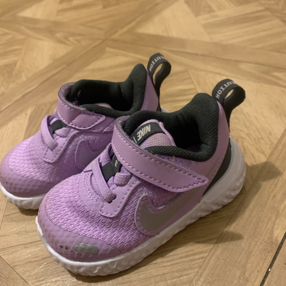 Purple Nike Baby Running Shoes